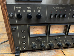 Vintage TEAC A-3440 Reel to Reel Tape Recorder 4 Track Powers On Untested