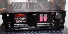Sansui S-X900 receiver with LED watt meters