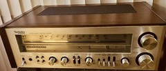 Vintage Technics SA-500 Receiver Excellent Working Condition LED Lights.