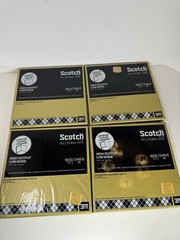 4 Scotch 207 Low Noise Hi-output 7” Reel to Reel 1/4″ 1800 ft. Tape Sealed Lot
