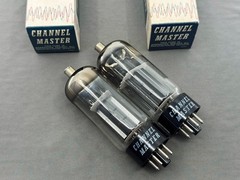 NOS Pair Channel Master 6BG6GA Tubes Japan NIB Condition Tests Strong Amplitrex