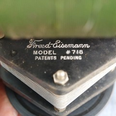 1920s Freed Eismann AM Band TRF Tuning Coil Assemblies 1 Antenna & Two RF Coils