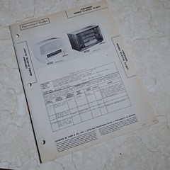 CORONADO Manual Radio Receiver 43-8312A 43-8471 1946 PHOTOfact Folder