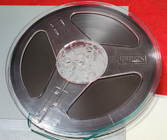 Scotch/3M Reel to reel 7 inch recording tape with case 01w6