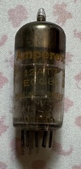 Amperex Orange Globe ECC81/12AT7 Tube Amplifier Genuine
