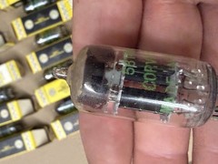 NOS Corvair 5814A 12AU7 Vacuum Tubes Lot of 5 NIB Black Plate USA Vintage