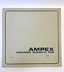 AMPEX 456 10.5″ Metal 1/4″ Reel To Reel Mastering Box USED