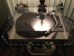 Technics SL-23 Turntable, Near Mint, AT Cartridge, Serviced, Watch Video!