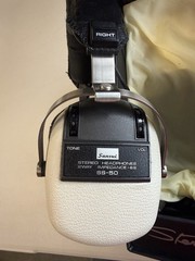 Vintage Sansui Stereo Headphones SS-50 Japan Tested Working Volume Tone Control