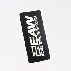 EAW Sound waterproof logo badge Sticker Decal 71.5mm(2.81″)X31.5mm(1.24″)