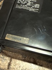 Vintage Ken-Tech R-1700, AM/FM Alarm Clock Radio. Works.