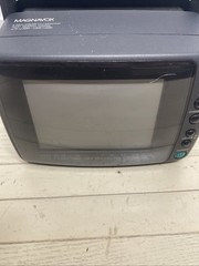 Vintage Magnavox RD0510 5″ Color CRT TV RCA Input Retro w/ Power Adapter