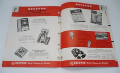 1952 Recoton Replacement Needle Simplified Reference Guide