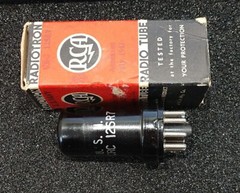 RCA RADIOTRON US NAVY CRC-12SR7 WW2 VINTAGE ELECTRON TUBE