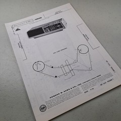 KEN-TECH Manual R-927 1976 Photofact Clock Radio Service Manual