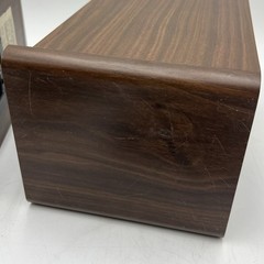 KOSS M60 Plus Dyna-Mite Pair of Speakers Bookshelf 8.5X5″ Walnut Tested Working