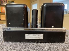 McIntosh MC30 Tube Power Amplifier, Works, Nice Chrome, Needs Restoration