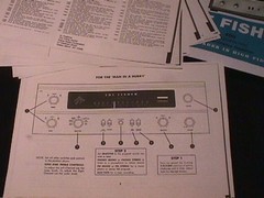 Fisher Model 400 Vacuum Tube Receiver restoration Kit Now with FULL COLOR PHOTOS
