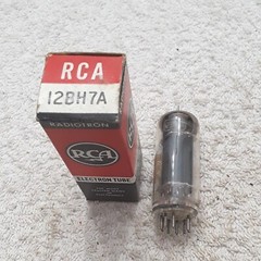 NOS RCA 12BH7A Vacuum tube