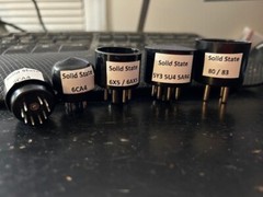 Solid State 6CA4 / EZ81 / 6V4 / EZ80 plug in replacement for vacuum tubes $5ea