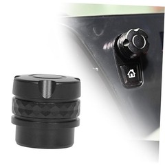 Volume Control Knob,Metal Volume Dial Rotary Knob Matte Black (Style A)