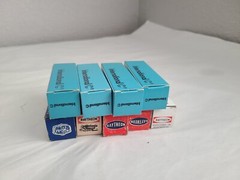 Lot 9 International/Ray Electronic Tubes w BOXES 6AQ5, 6LN8, 6CL8A, 6CY5 Etc