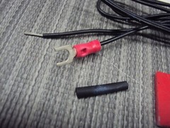 Turntable Replacement Ground Wire w/ Heat Shrink. 48 Inch. Tested.