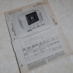 CROSLEY Service Manual Radio 66TA 66TW 66TC 1948 Original Illustrated Photofact