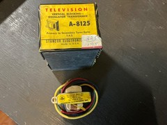 NIB NOS Stancor Vertical Blocking Oscillator Transformer A-8125 Excl!