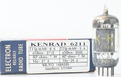 KENRAD 6211 Grey Plate D Getter Made in USA Amplitrex Tested Qty 1 Pc # 1484005