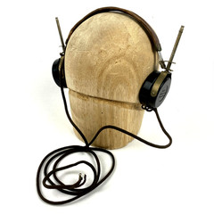 Antique Wm J Murdock Headphones Early Radio Telephone Headset VTG