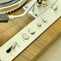 Pioneer XL 1550 Record Player Turntable Stereo Direct Drive 100V Good Tested