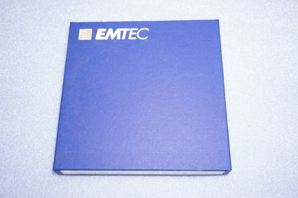 N.E.W sealed EMTEC PER 528 600FT 5″ Spule Reel 1/4in