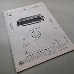 SAMS PHOTOFACT Service Manual KEN-TECH R-900 R-902 R-918 Clock Radio 1973
