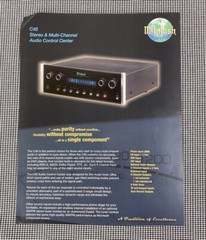 MCINTOSH C45 AUDIO CONTROL CENTER ORIGINAL INFORMATION/ADVERTISEMENT PAGE J0739