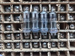 50PCS 6N6P / ECC99 / E182CC DOUBLE TRIOD NEVZ TUBES! GOLD GRID! NOS! RARE!