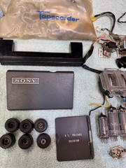 Sony 500A vintage tube reel to reel tape recorder player parts TC-500 300 Lot 2