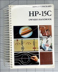 Hewlett Packard HP-15C Owner’s Handbook Scientific Calculator RPN Spiral Bound