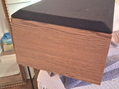 Pioneer CS-G104A 2-Way Bookshelf Stereo Speakers Pair Tested Working Woodgrain