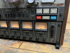 Vintage TEAC A-3440 Reel to Reel Tape Recorder 4 Track Powers On Untested