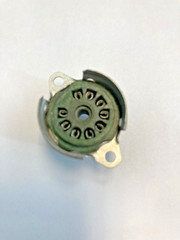9 Pin tube sockets original new old stock