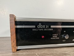 Vintage DBX 21 Disc/ Tape Decoder Noise Reduction Model 21 USA Made – Tested