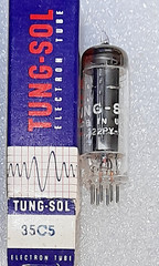 35C5 Tung-Sol NOS Vacuum Tube, Triplett 3444 Tested – will combine shipping