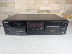 Sony Stereo Dual Cassette Deck TC-WE475 For Parts Or Repair