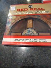 Lot of 3 RCA Red Seal 10M18 Reel to Reel 7″ Tapes 1800’x1/4″x1.0mil SEALED