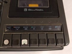VTG – Bell & Howell Cassette Tape Recorder Model 3179A -For PARTS or REPAIR ONLY
