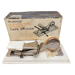 Vintage Robins Gibson Girl Stereo 4 Tape Splicer TS4-S w/Box & Instructions