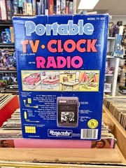 Vintage 1990 Rhapsody Portable TV-Clock-Radio – TESTED