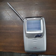 Casio TI-STN TV-970B Pocket LCD Color Televison 3.3W Handheld 2.3″ UHF/VHF.