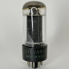 (1) Tested Sylvania 12W6GT Tube Date Code 631-C Sylvania 12W6 GT Beam Power